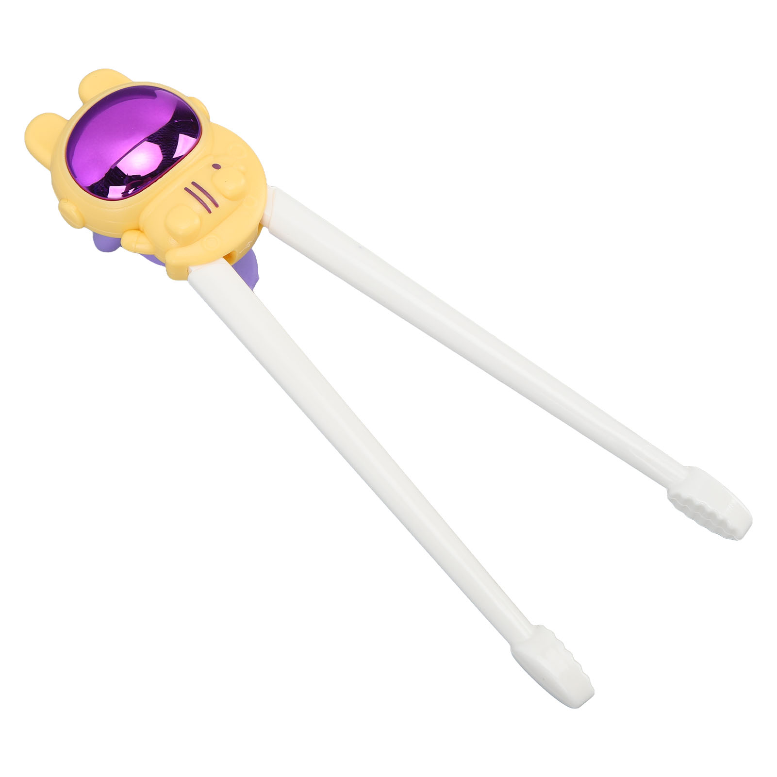 Baby-trainingsstäbchen Mit Cartoon-motiv, Dreidimensionale Lernstäbchen, Gelb