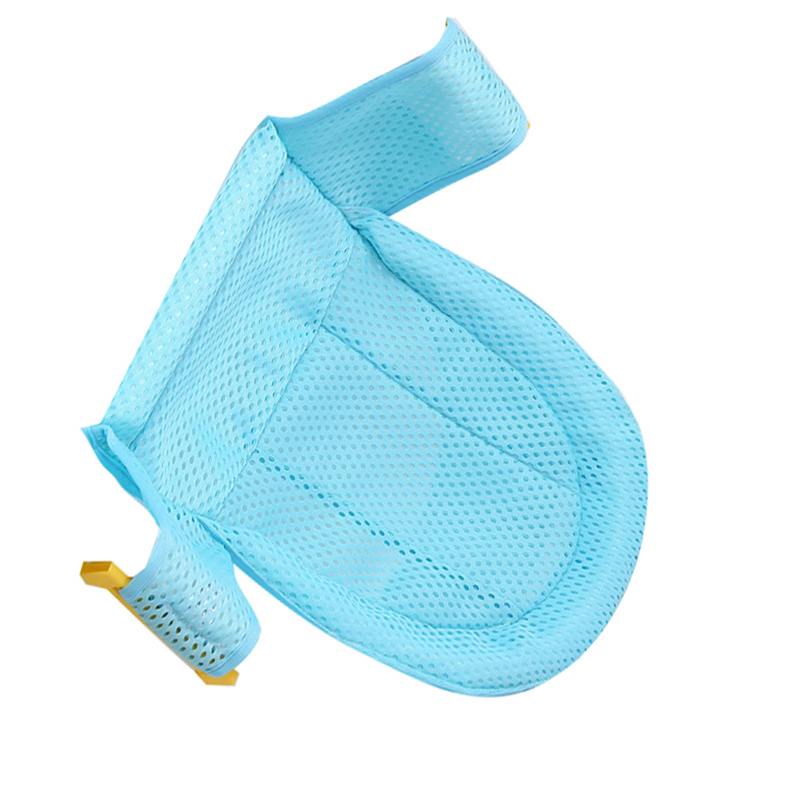 Babybadewannensitz Mit Atmungsaktivem, Verstellbarem Gurt Und Rutschfestem Netz (blau)