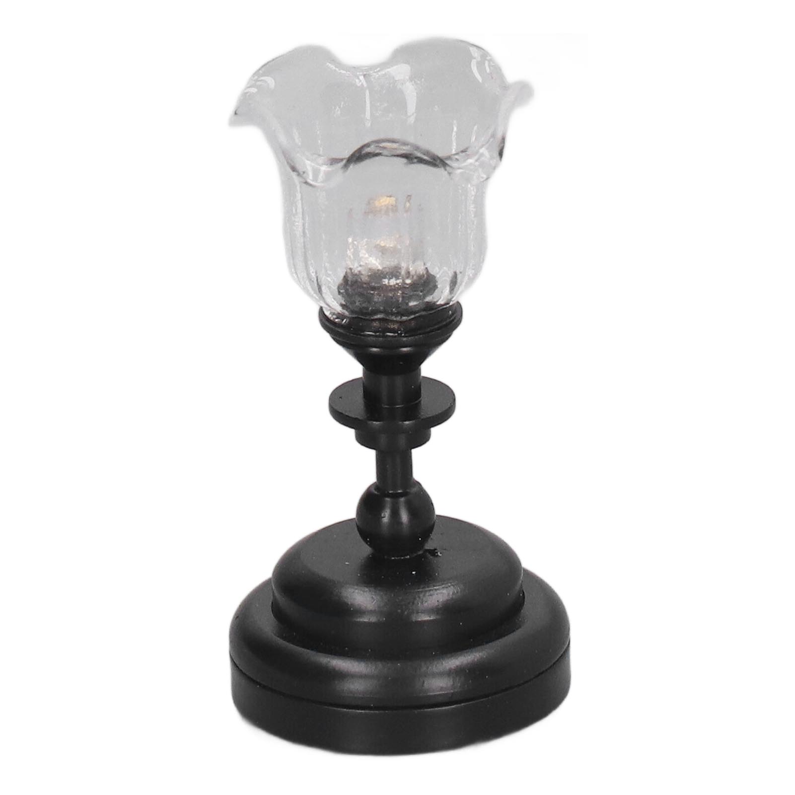 Miniatur-puppenhaus-deckenleuchte Im Maßstab 1:12 Mit Klarem Glasschirm, Miniatur-deckenlampe Zur Dekoration Von Puppenhausmöbeln