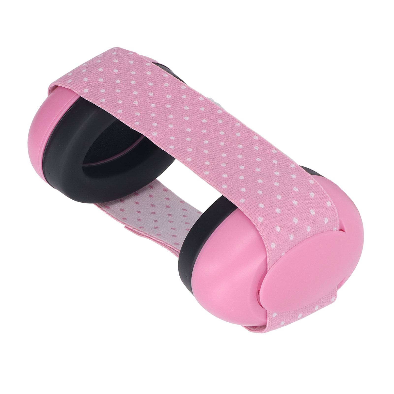 Baby-ohrenschützer, Elastisch, Geräuschdämmend, Für Babys, Zum Schlafen Und Reisen, Rosa