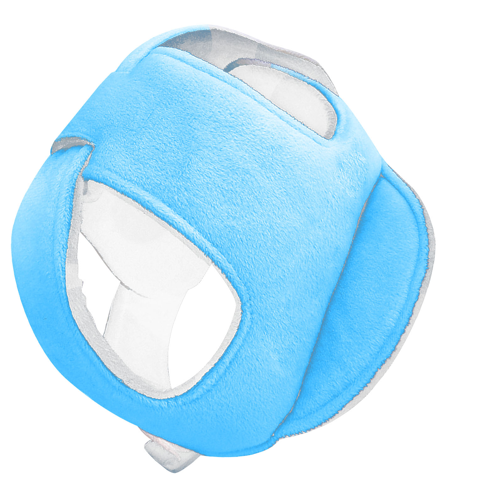 Babyhelm, Stoßdämpfend, Leicht, Atmungsaktiv, Verstellbar, Weich, Blau