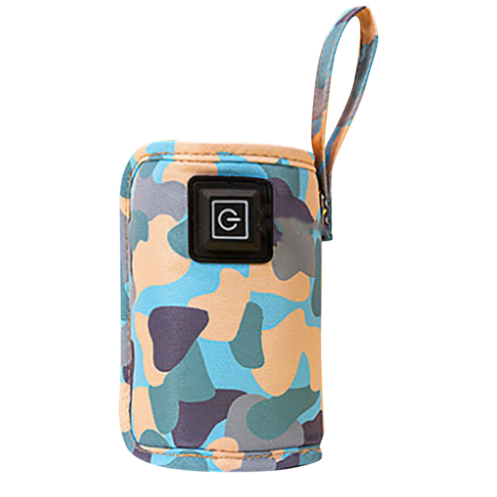 Usb-milchflaschenwärmer, Taschengröße, Temperatur Einstellbar, Tragbarer Flaschenwärmer, 5v 2a, Blau