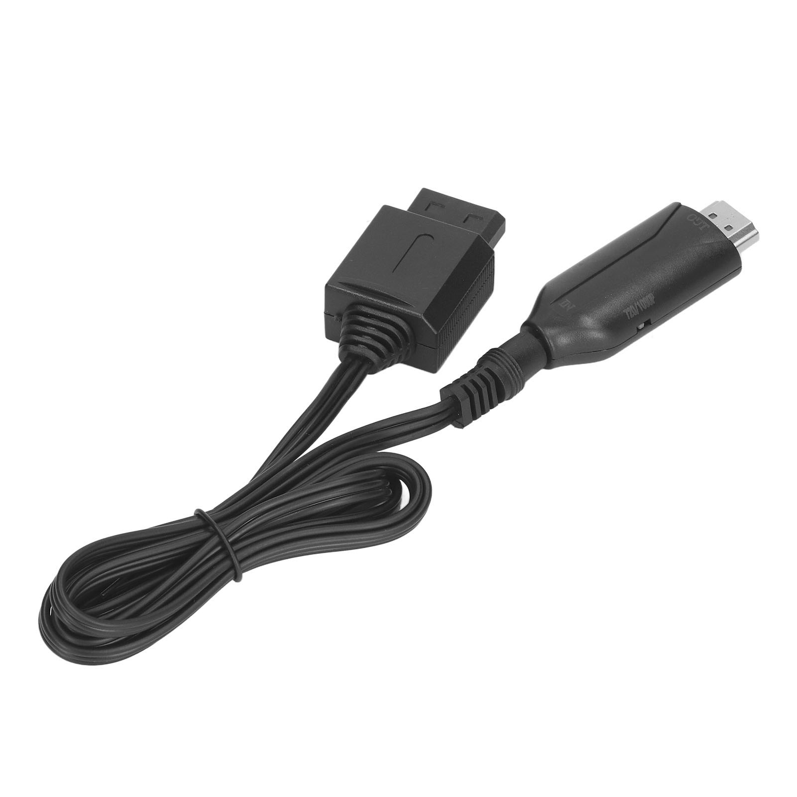 Schwarzer Hd-konverter 1080p Usb-audioübertragung Stecker Hd-adapter