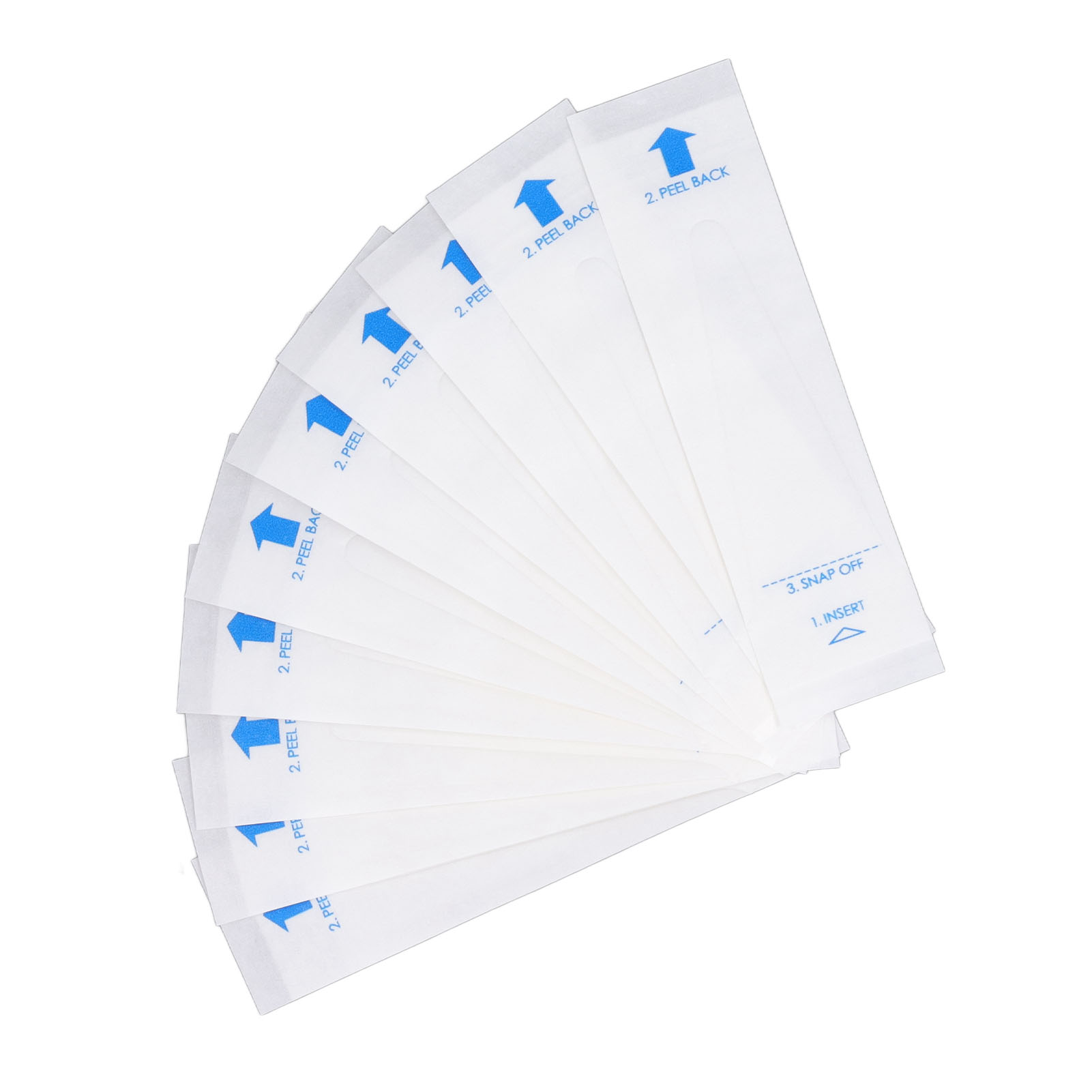 50 Stück Thermometer-sondenschutzhüllen Aus Pe-folie/papier, 9,5 X 2,5 Cm, Einweg, Präzise Und Zuverlässig