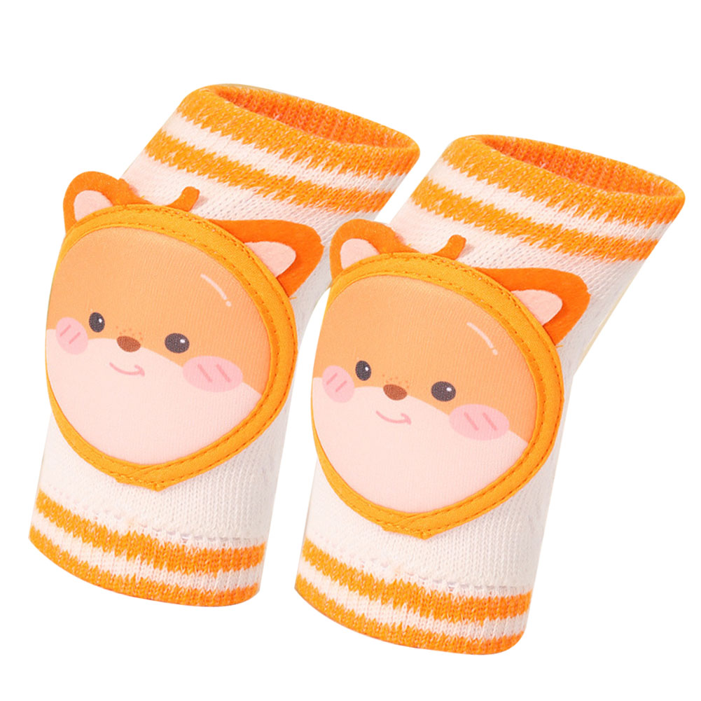 Paar Kinder-knieschoner, Dünn, Atmungsaktiv, Mit Cartoon-mustern, Schützende Knieschoner Für Kinder Von 0 Bis 4 Jahren, Shiba Inu