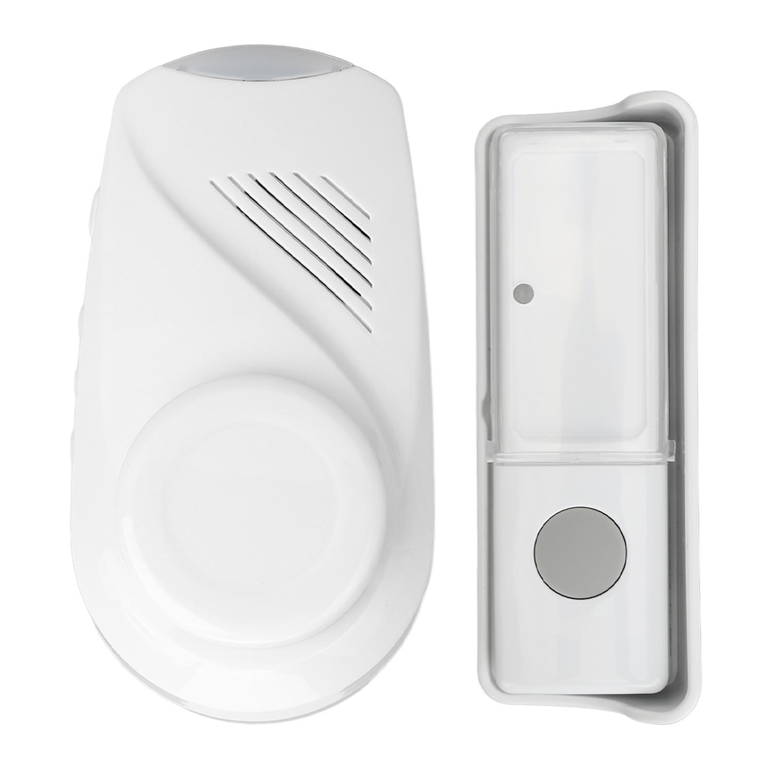 Kabellose Türklingel Mit Hoher Lautstärke Und Großer Reichweite, Wasserdicht, Für Zuhause, Eu-stecker 250 V