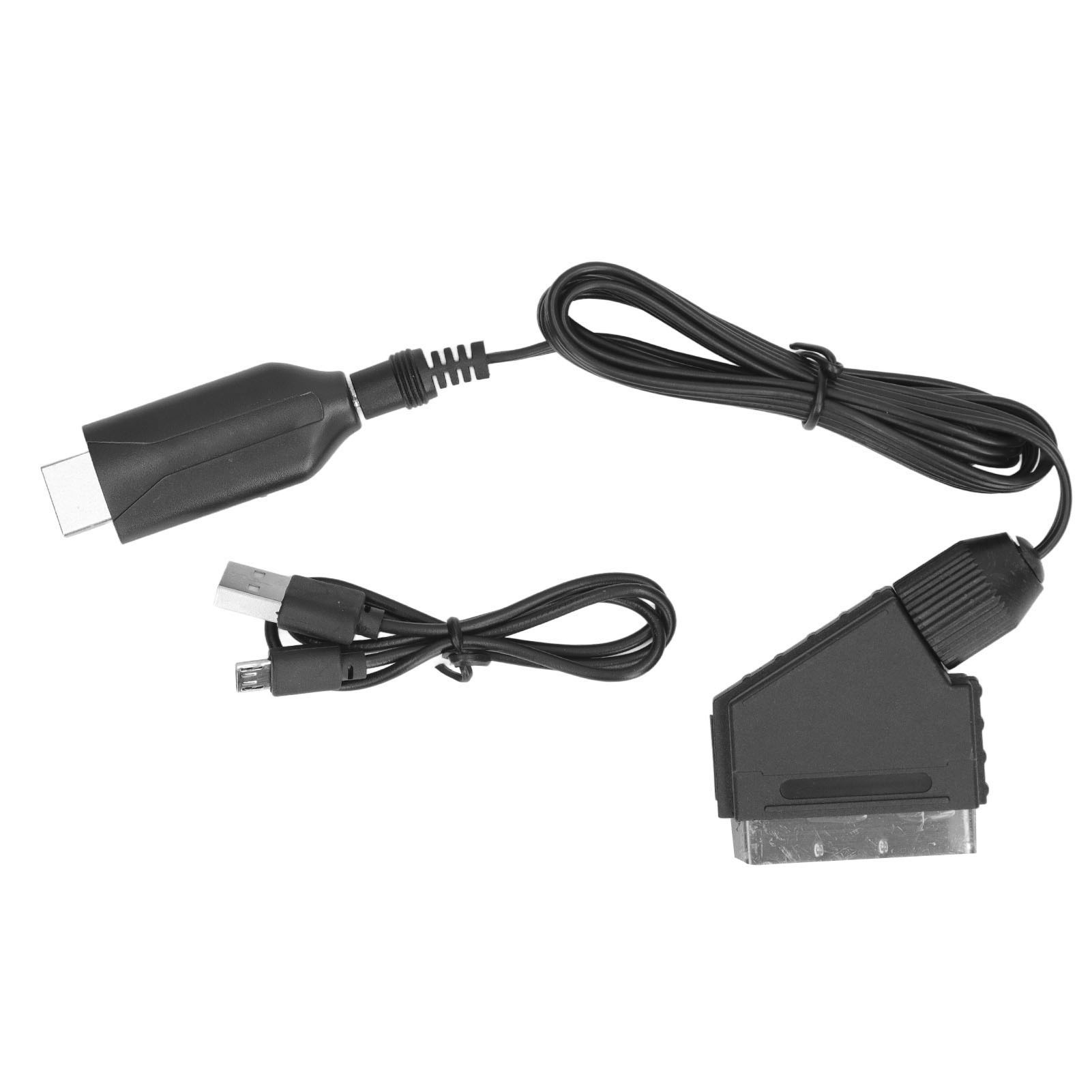 Hd-zu-scart-multimedia-interface-konverter (480i/576i-unterstützung) Mit Scart-anschluss Für Crt-, Vhs- Und Dvd-player