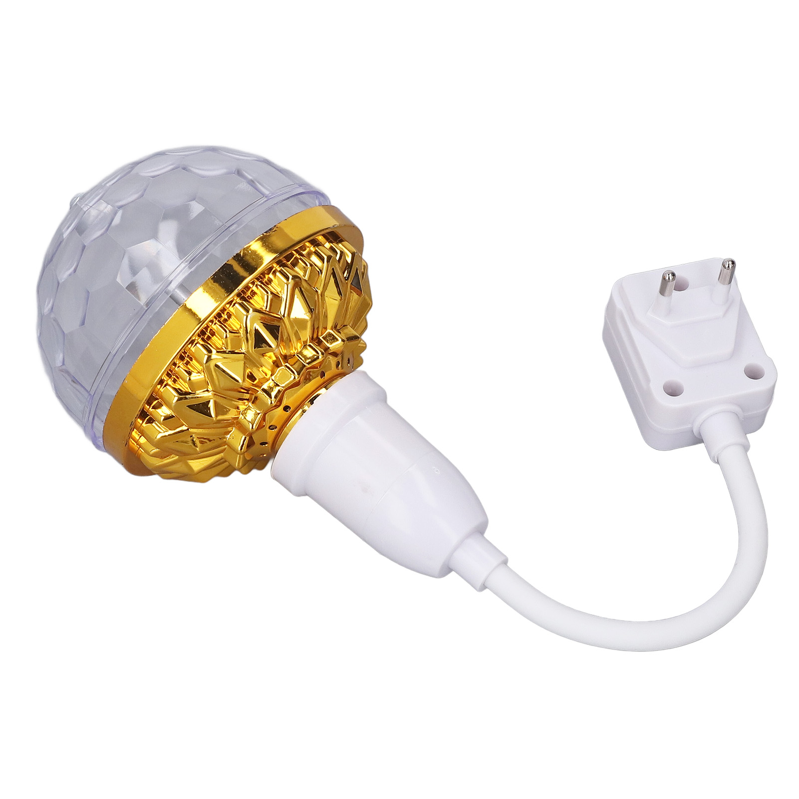 Bunte Led-kugelleuchte, 6 W, Metall, Mit Universalfassung Für Karaoke, Hochzeiten Und Feiern, Eu-stecker 220 V