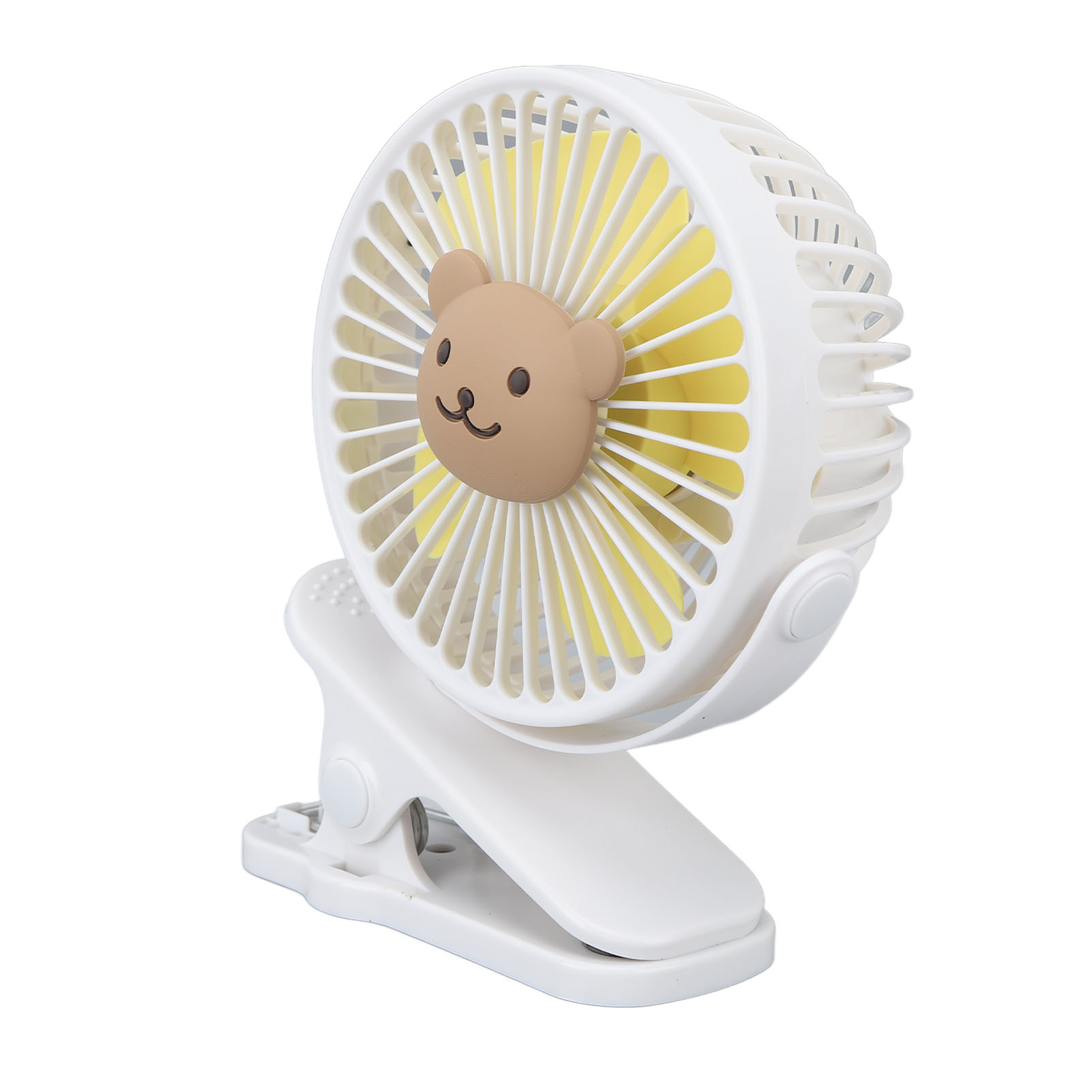 Kinderwagen-ventilator-clip, Usb-design, Cartoon-motiv, 3 Geschwindigkeitsstufen, Tragbar, Modisch, Verstellbar, Typ 3