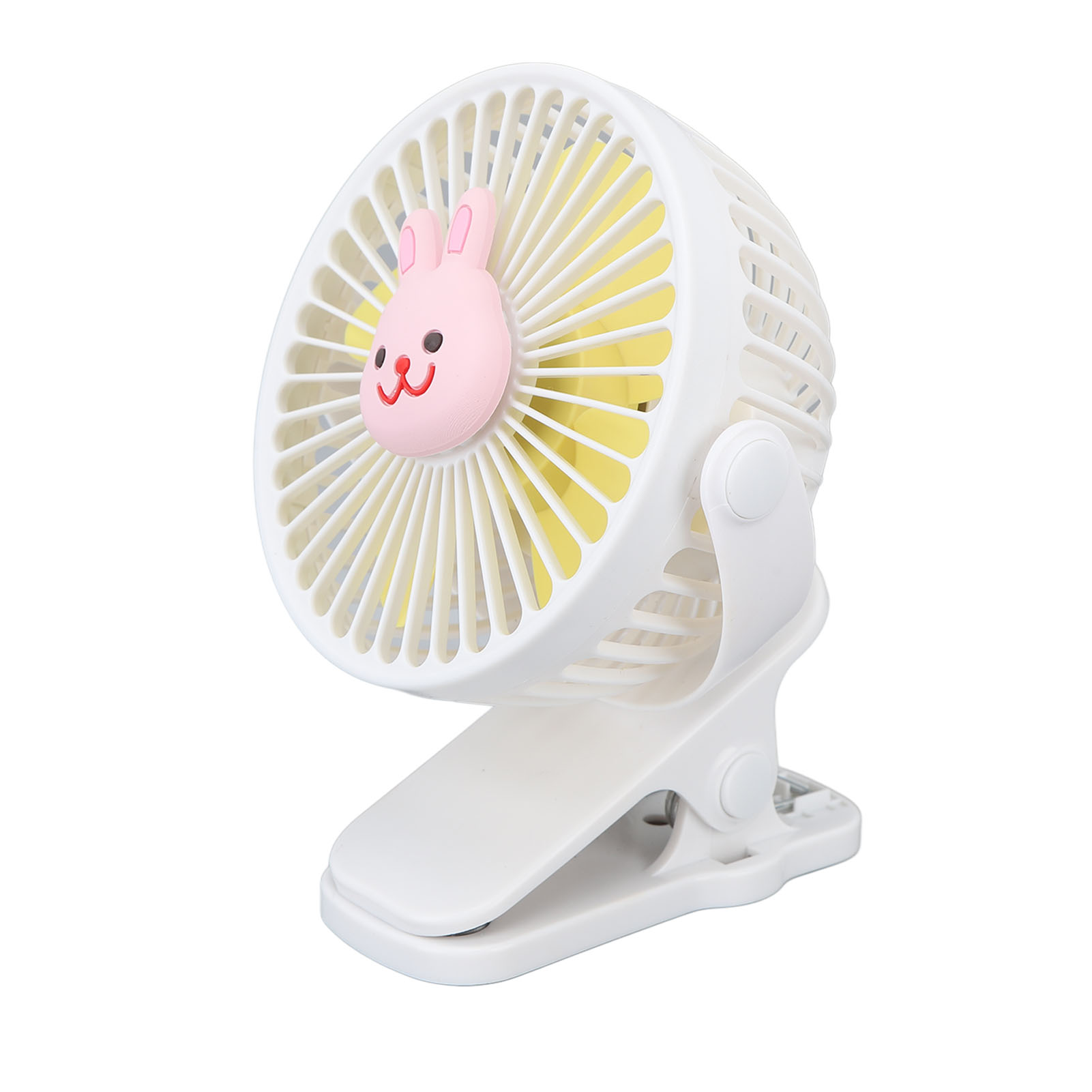 Kinderwagen-ventilatorclip, Usb-anschluss, Cartoon-design, 3 Geschwindigkeitsstufen, Tragbar, Modisch, Verstellbar, Typ 2