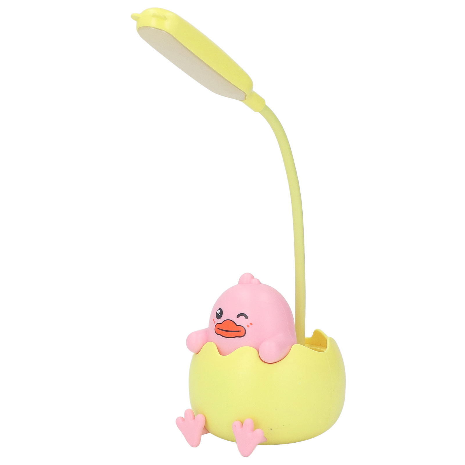 Niedliche Kinderlampe Mit Stifthalter, Usb-ladefunktion, Augenschutz, Led-schreibtischlampe Mit Biegsamem, Verstellbarem Hals