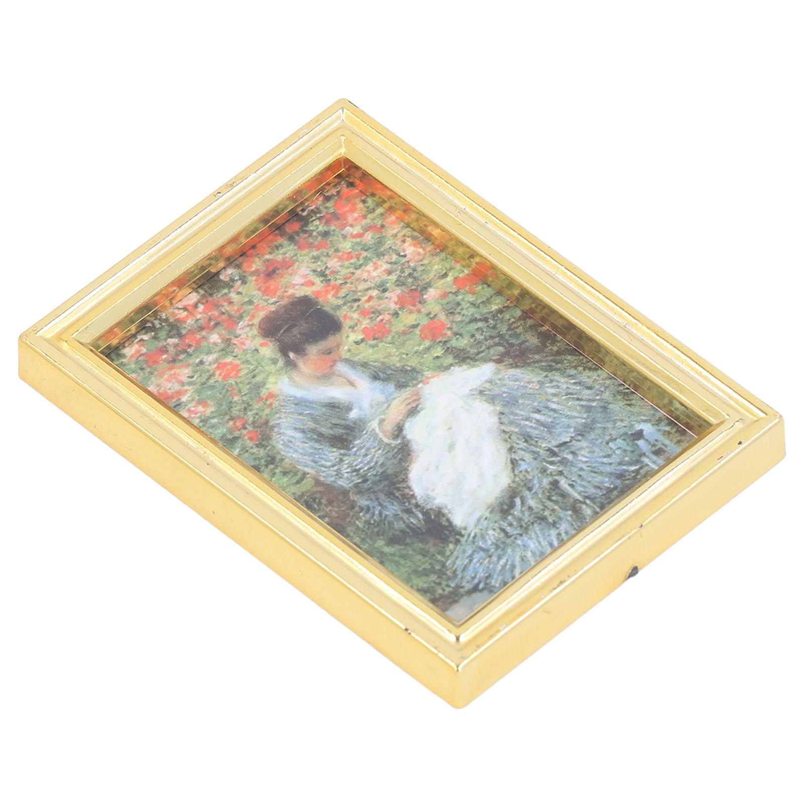 4 Stück 1:12 Miniatur-kunstgemälde Bilderrahmen Heimdekoration Möbelzubehör Puppenhaus Miniatur Gerahmtes Bild Typ 2