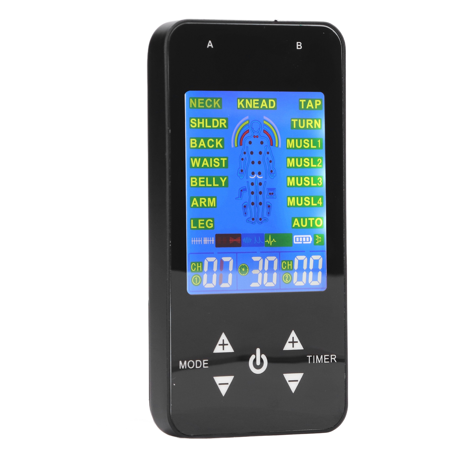 Tens-elektronikmassagegerät Mit 12 Modi, Niederfrequenz-ems-impulsmassagegerät