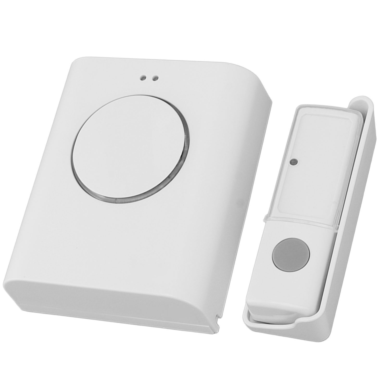 Kabellose, Wasserdichte Türklingel Mit 1 Sender, 1 Empfänger, Wasserdichtem Ein-knopf-alarm Und Pflegepersonal-pager