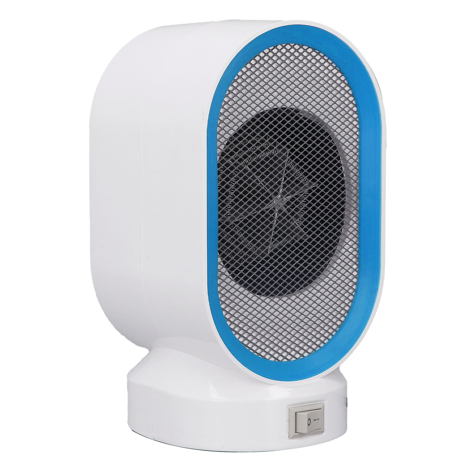 400-w-mini-heizlüfter, Tragbar, Steckbar, Für Zuhause, Büro, Studentenwohnheim, Hellblau, Eu-stecker, 220 V