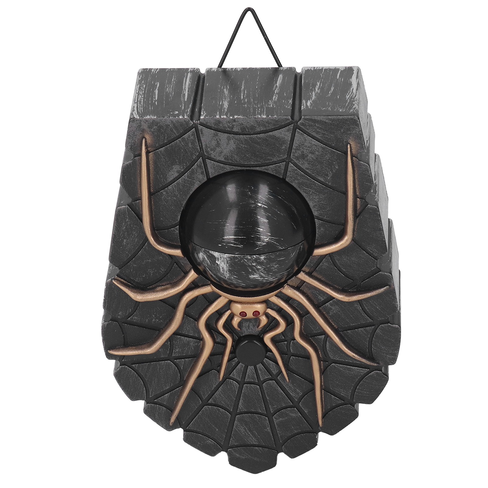 Multifunktionale, Bewegliche Türklingel In Form Einer Einäugigen Spinne Mit Licht Und Gruselgeräuschen Für Halloween – Die Perfekte Dekoration Für Zuhause