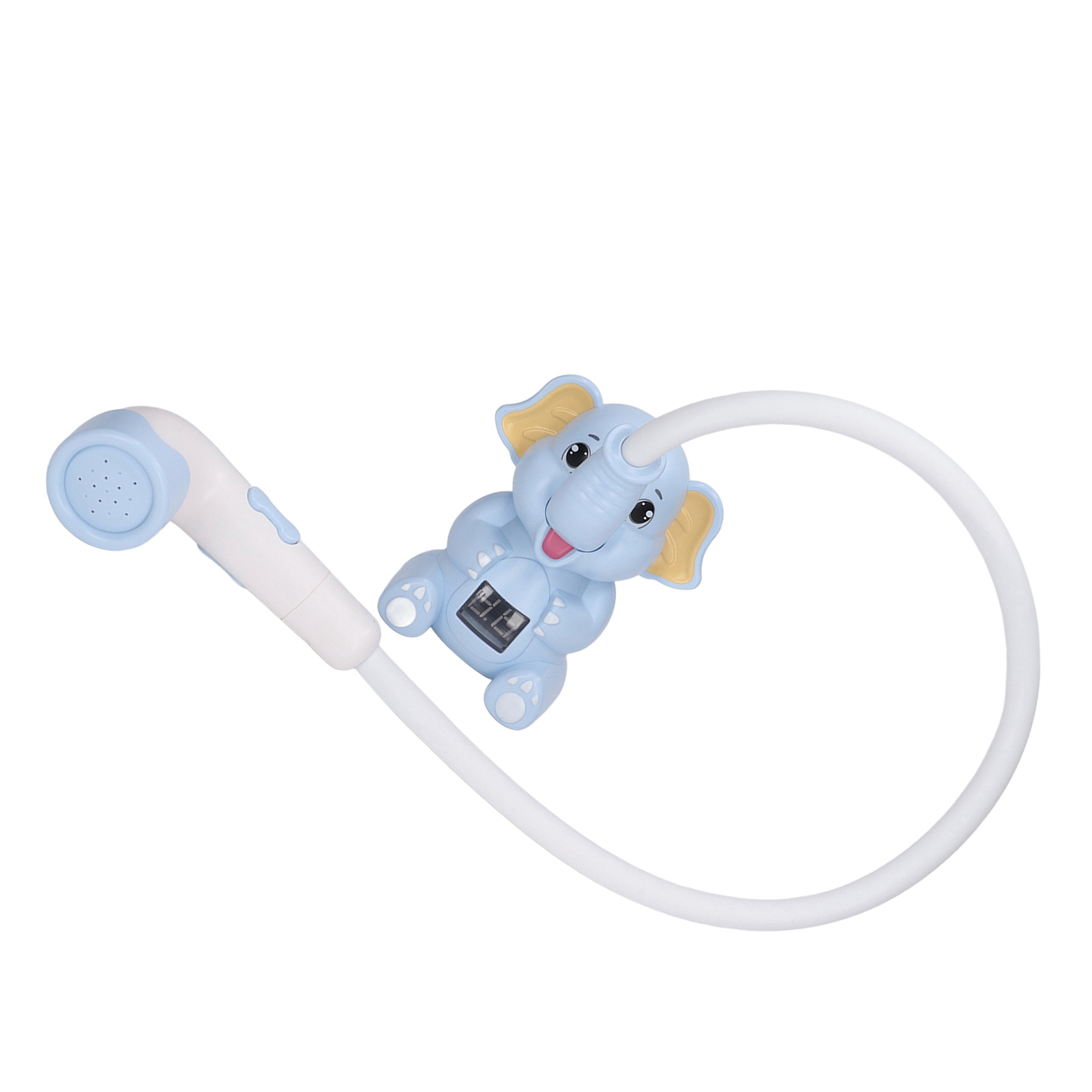 Babybadewannen-duschkopf Mit Thermometer, Tierförmig, Wasserdicht (ipx7), Flexibler Schlauch, Wassersprühspielzeug Typ 2