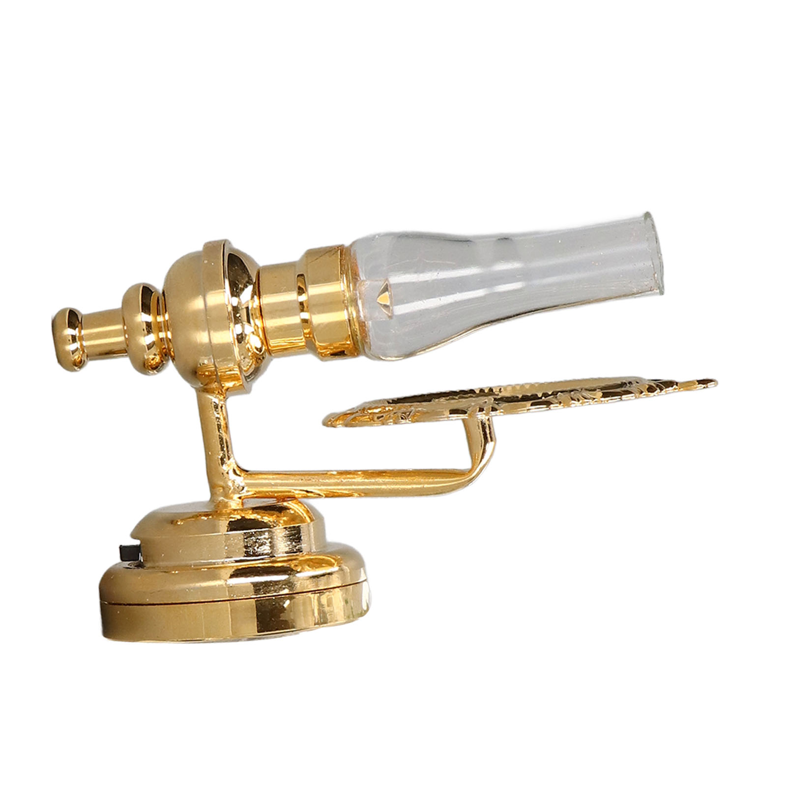 Puppenhaus-wandlampe Mit Lebensechten Details, Led-warmlicht, Hohe Helligkeit, Retro-puppenhaus-accessoire Im Maßstab 1:12 Im Europäischen Stil Zur Dekoration