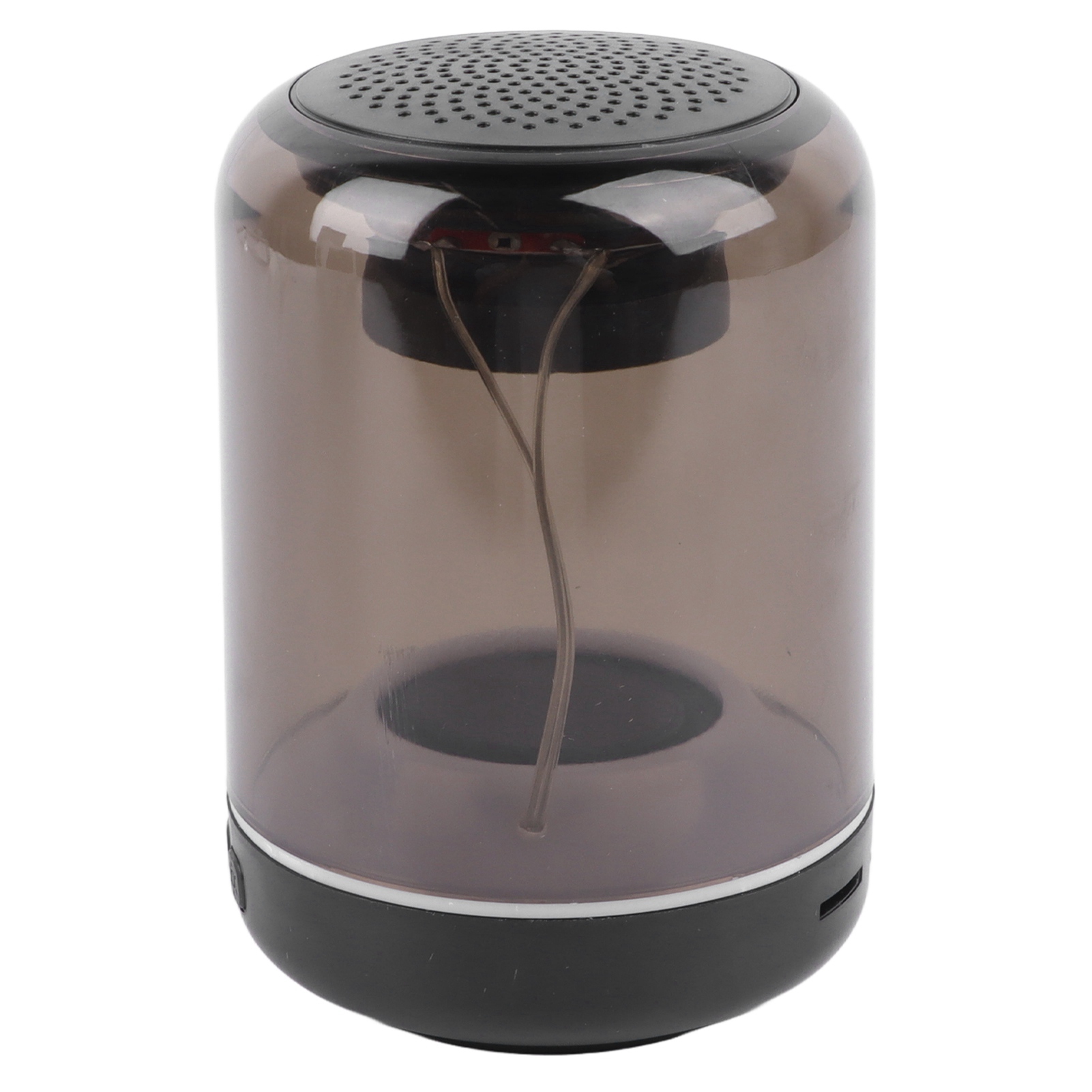Bluetooth-lautsprecher Mit Kraftvollem Bass, Farbigen Lichtern, Wasserdicht, Tragbarer Mini-lautsprecher Für Zuhause Und Outdoor, Schwarz