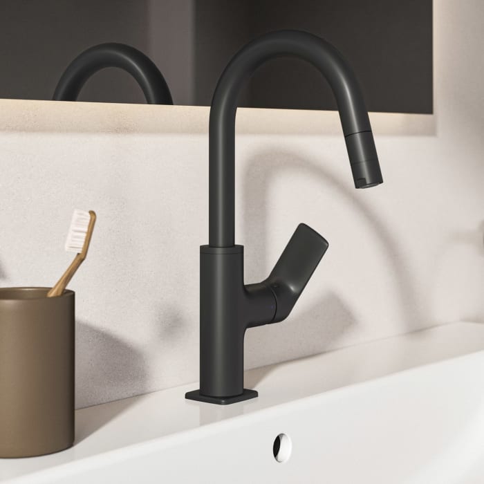 Ideal Standard Ceralife C Waschtischarmatur H200 Push-open Ventil Mit Herausziehbarer Handbrause