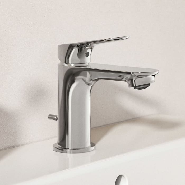 Ideal Standard Ceralife O Waschtischarmatur H75 Zugstangen-ablaufgarnitur