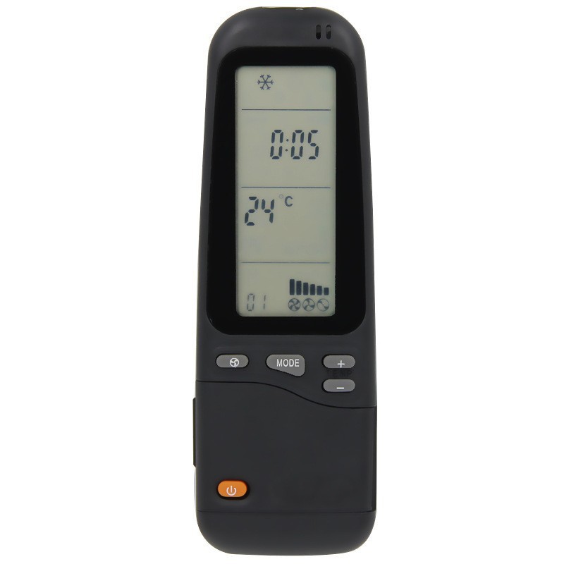 Fernbedienung Für Klimaanlagen, Kompatibel Mit Rc-3, Rc-4, Rc-7 Und Wmz-12st, Schwarz.