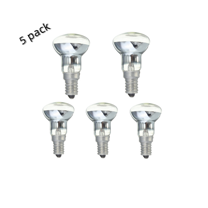 Lava E14 R39 30w, 230v, Schraublampen, Transparente Reflektorstrahler, 5er-pack.
