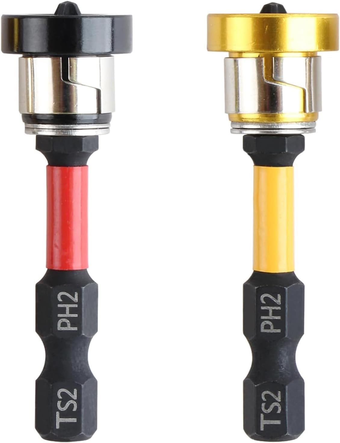 Set Mit 2 Schraubendreherbits Für Gipskartonschrauben, Phillips-kopf, 1/4-zoll-sechskantschaft.