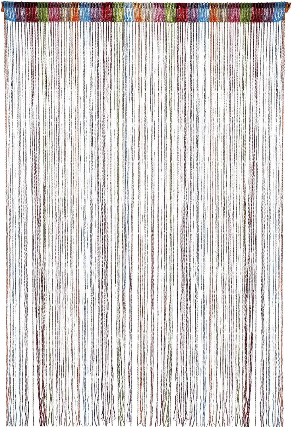 Paillettenbesetzter Perlenvorhang In Regenbogenfarben, Funkelndes Moskitonetz, Ideal Für Terrassen, 100 X 200 Cm