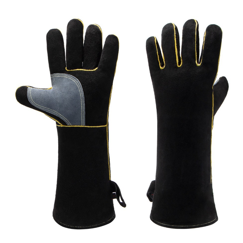 40 Cm (16 Zoll) Lange, Hitzebeständige Handschuhe, Ideal Für Den Einsatz Auf Kochfeldern Und Zum Schweißen.