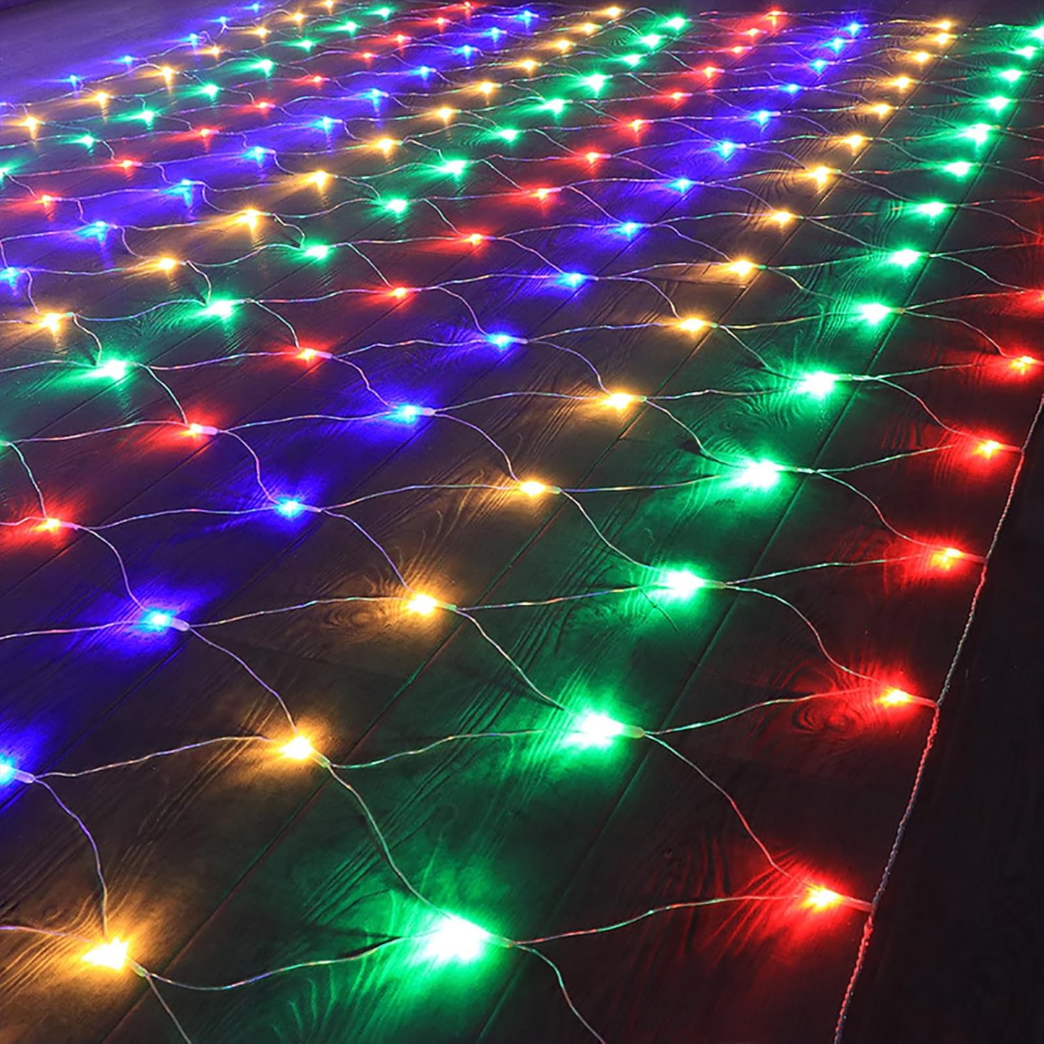 Bunte Led-lichterkette, Lichtstreifen Für Den Außenbereich, 2 X 2 Meter, 160 Leds, Verbindbar