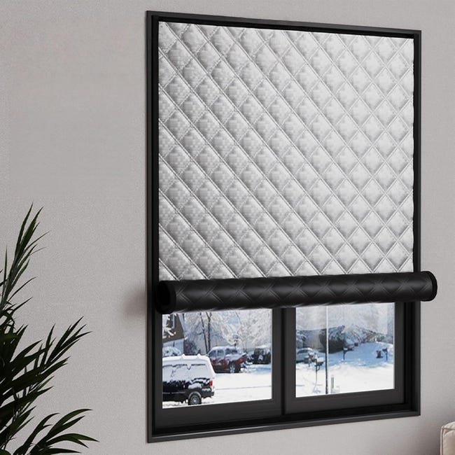 Winddichte Und Wärmeisolierende Vorhänge Für Den Winter, Winddicht, Wärmeisolierend Und Schalldicht, 100 × 80 Cm