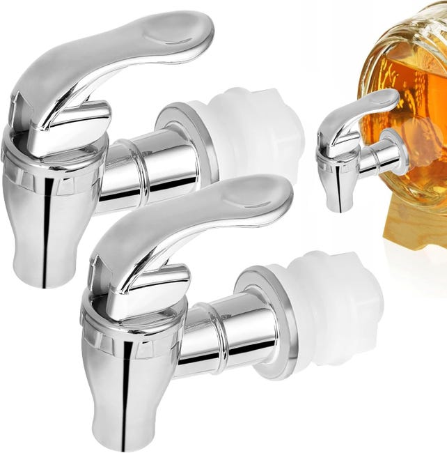 Zapfhahn – Geeignet Für Glasbehälter, Für Kaffee-, Saft- Und Wasserspender, 2er-set