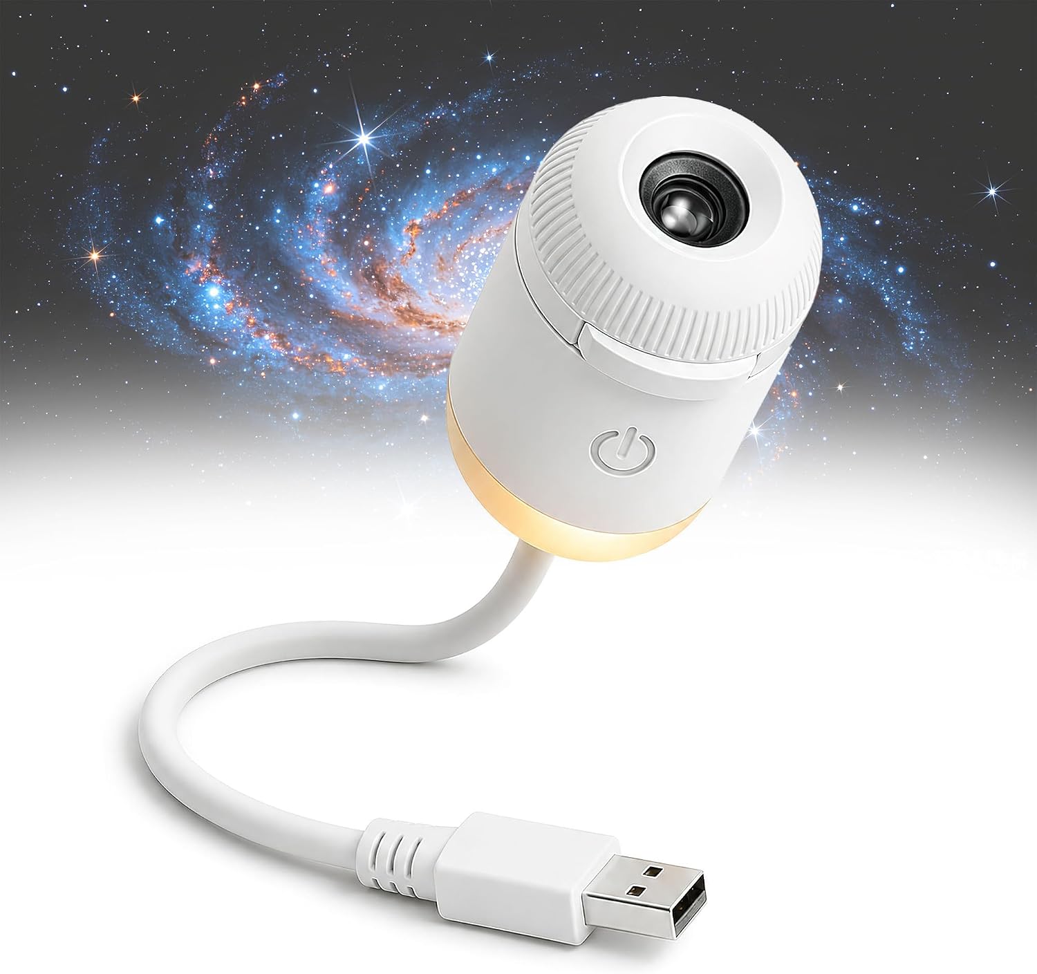 2-in-1 Sternenhimmel-projektionsnachtlicht, Led-projektor, Einstellbare Helligkeit, Geeignet Für Den Einsatz Im Schlafzimmer.