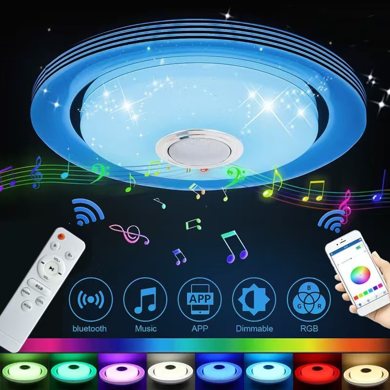 Dimmbare Rgb-beleuchtung, Fernbedienung, Led-deckenleuchte, Wandleuchte, 1 Stück