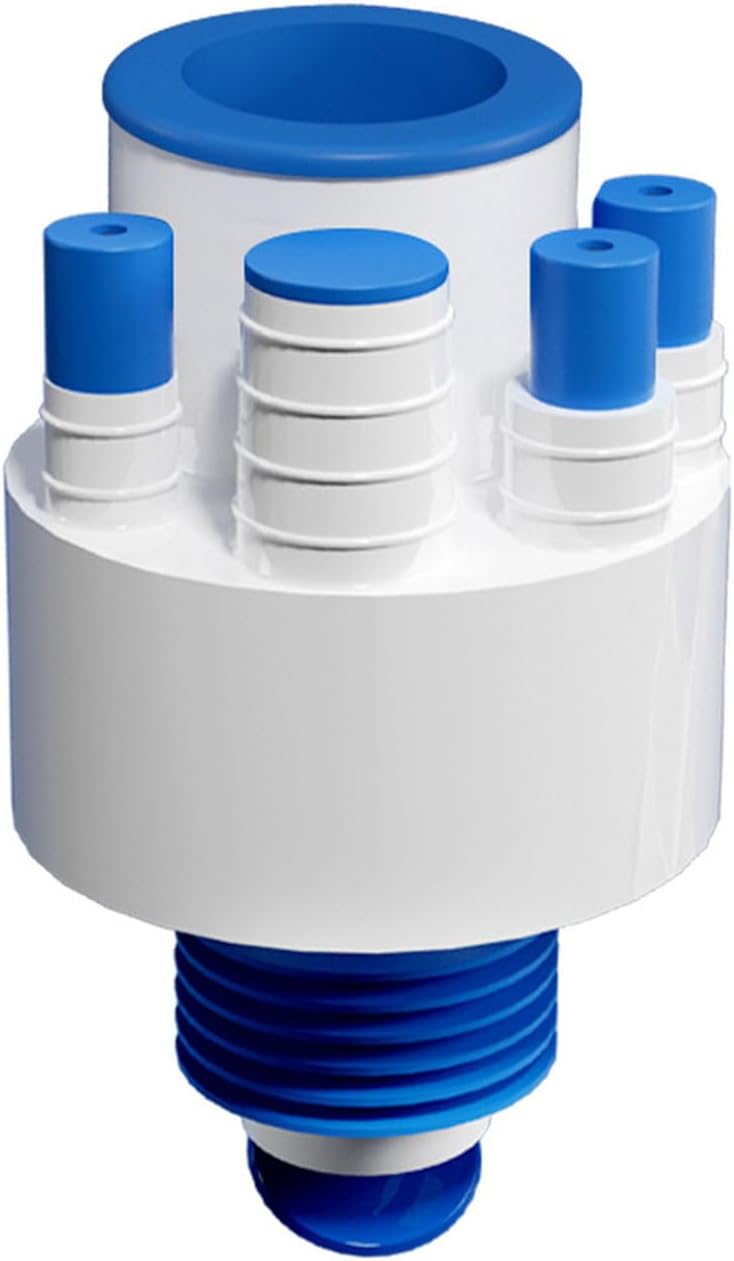 Küchenabflussrohr 40/50/75, 3-in-1 T-stück Für Spüle, Geruchsdichtes Abflussrohr
