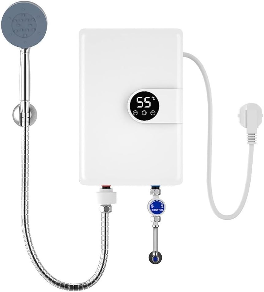 5500-w-niedervolt-elektro-warmwasserbereiter Zur Wandmontage Ideal Für Wohnungen, Gleichmäßiger Wasserdurchfluss, Wandmontage