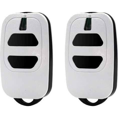 433,92 Mhz Torfernbedienung, Kompatibel Mit Dea Gti2/4, Gt2/4, Mio Tr2/4, Mio Tr2n/4n, Garagentoröffner (2er-pack) – Chrom