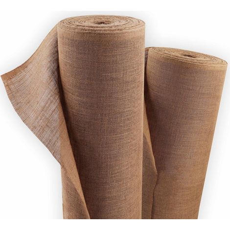 Aquagart – Jutegewebe 10 M X 1 M 305 G/m² – Winterschutz Für Pflanzen – 100 % Biologisch Abbaubar – Witterungsbeständig