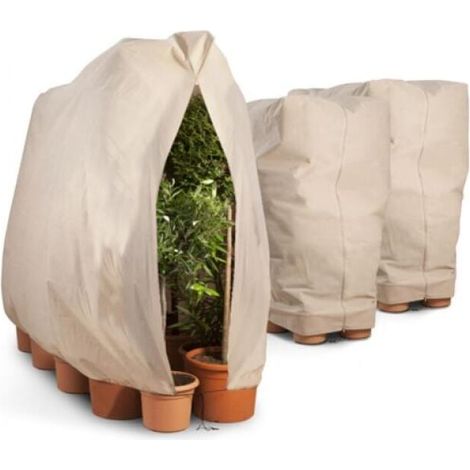 Set Mit 3 Winterabdeckungen Für Pflanzen Und Sträucher, 80 X 120 Cm