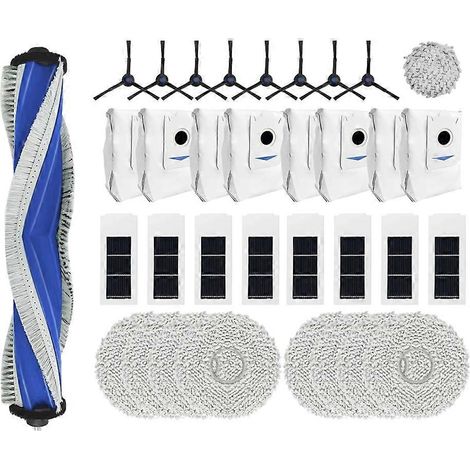Ersatzteile Für Ecovacs Deebot X2s Saugroboter: Haupt-/seitenbürsten, Hepa-filter, Wischmopp, Staubbeutel
