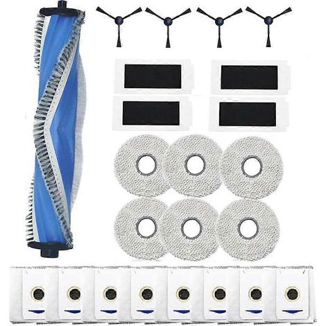 23 Für Ecovacs Deebot T30 Pro Omni/t30 Max/t30/ddx14 Staubsauger Haupt-/seitenbürsten Filtertuch Staubbeutel