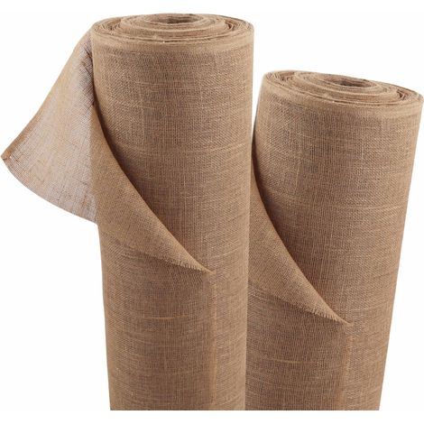 Aquagart – Jutegewebe 10 M X 1 M 215 G/m² – Winterschutz Für Pflanzen – 100 % Biologisch Abbaubar – Witterungsbeständig