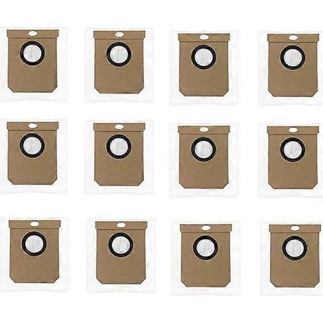 12 Staubbeutel Für Conga 10000, Conga 7490 Ultimate/8490 Ultimate/8090 Ultra/9090 Ai/eufy L50 L60 Ses Kehrmaschine