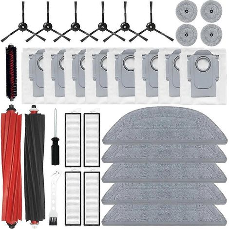 Set Für Den Saugroboter S8 Max Ultra: Haupt-/seitenbürsten, Hepa-filter, Wischmopp, Staubbeutel, Ersatzteile