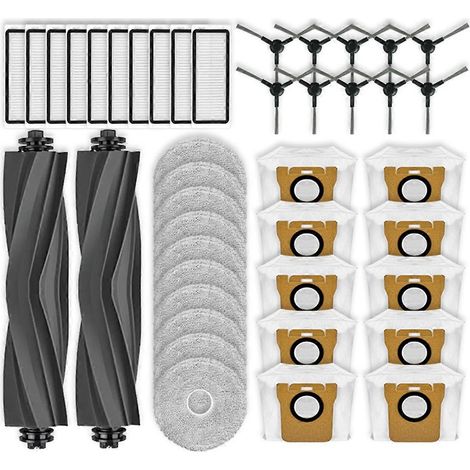 Für Bot L20 Ultra/l30 Ultra/x20 Pro Haupt-/seitenbürsten Wischmopp Hepa-filter Staubbeutel Teile