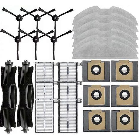 Ersatzteile Für Den Eufy X8 Pro Saugroboter: Seitenbürste, Hepa-filter, Wischmopp, Staubbeutel