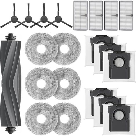 21-teiliges Roboter-staubsauger-set: Hauptbürste, Hepa-filter, Staubbeutel, Reinigungstücher Und Seitenbürsten