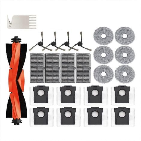 Kompatibel Mit Zubehör Für Die Staubsauger X40 Ultra/l40 Ultra/p10 Pro Ultra: Hauptbürste Und Filter, Wischmopp, Staubbeutel