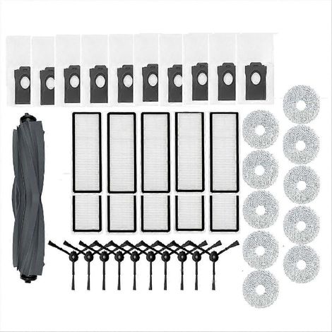 Für L10s Plus Rll42sd Hauptteile Walze Seitenbürste Hepa-filter Wischmopptuch Staubbeutel